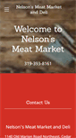 Mobile Screenshot of nelsonsmeat.com